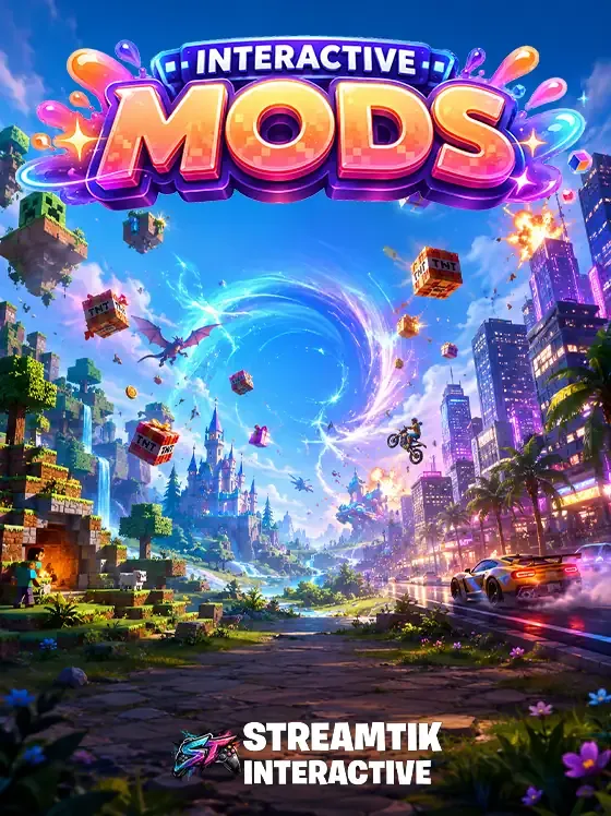 Interactive Mods cover art - Live mods for existing games
